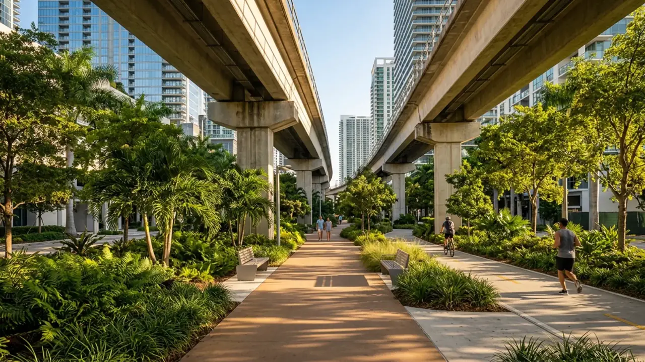 AI illustration of Brickell