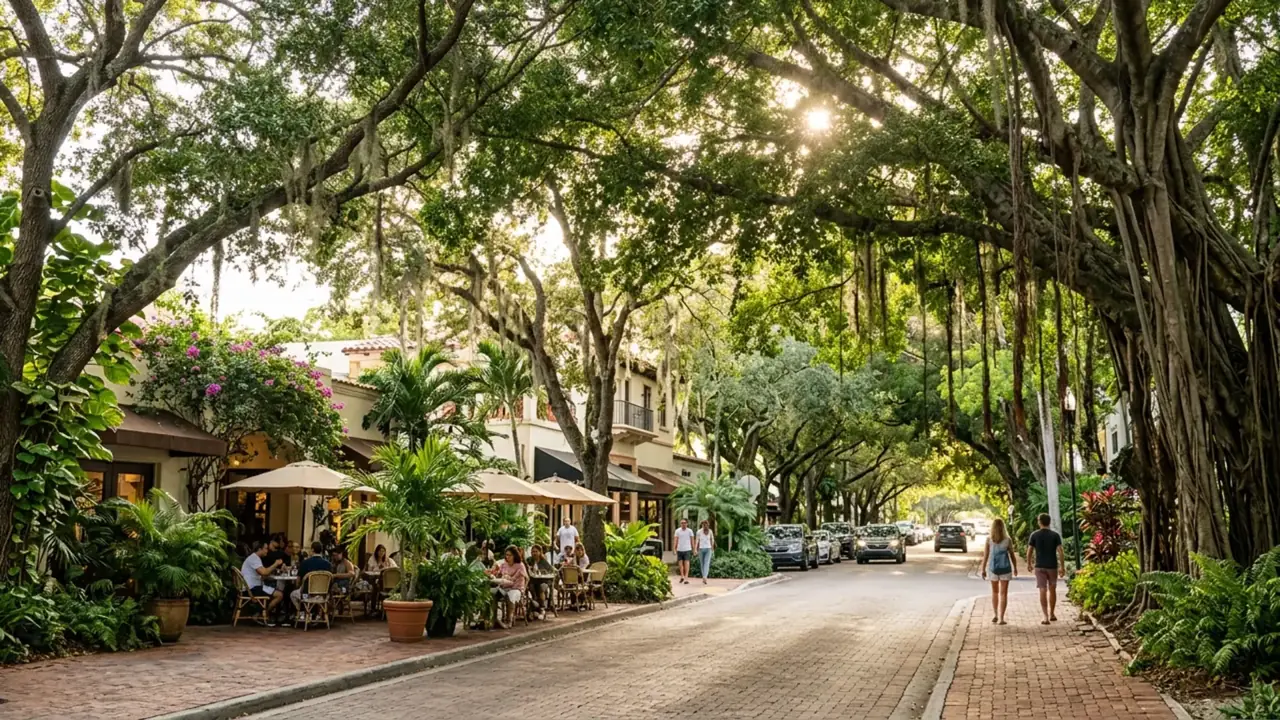 AI illustration of Coconut Grove