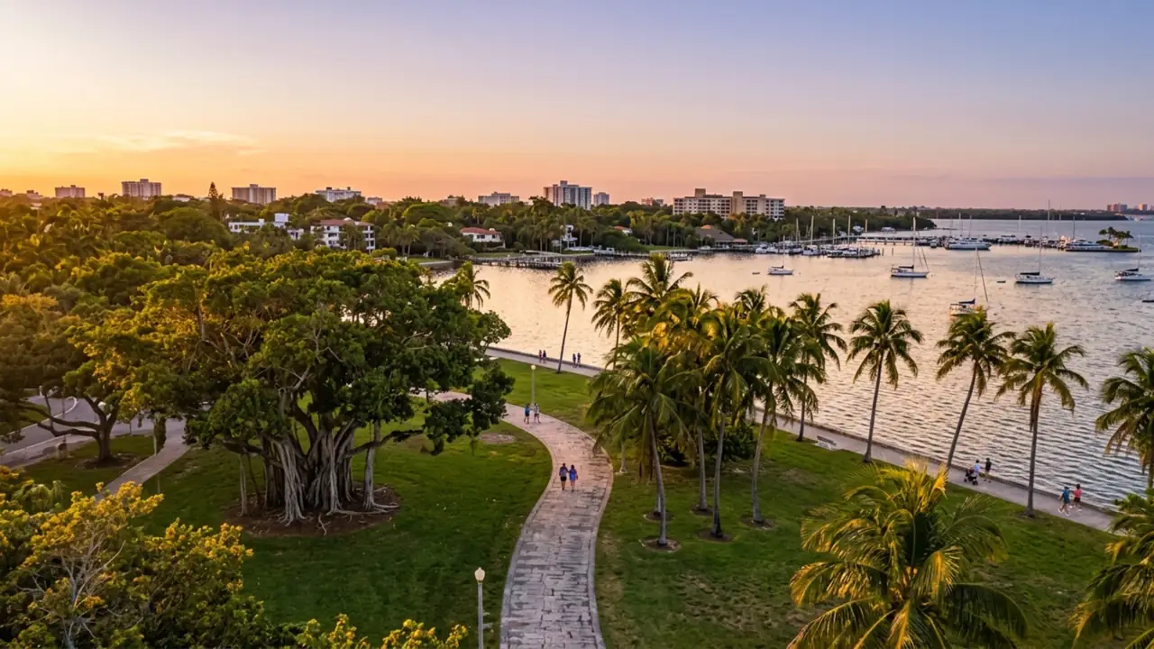 AI illustration of Coconut Grove