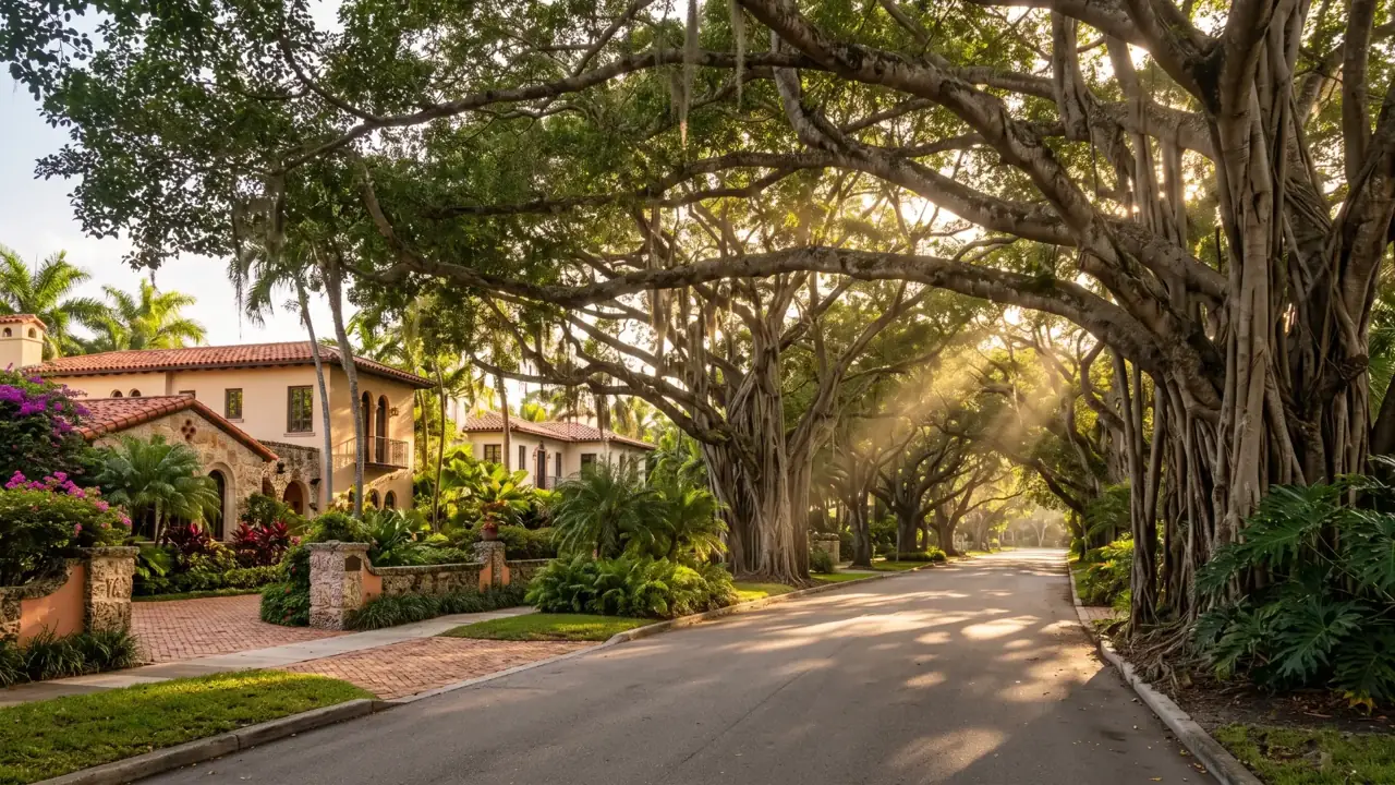 AI illustration of Coral Gables