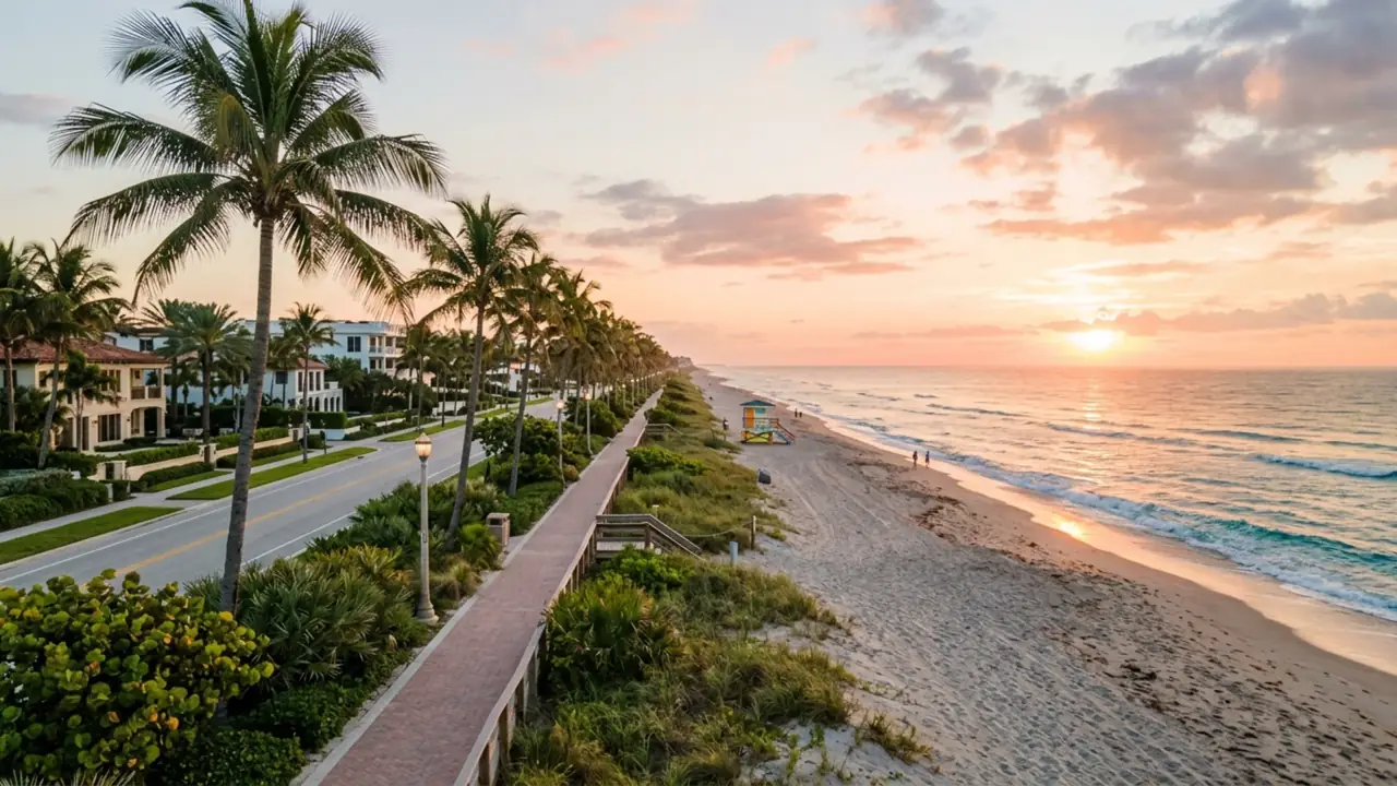 AI illustration of Delray Beach
