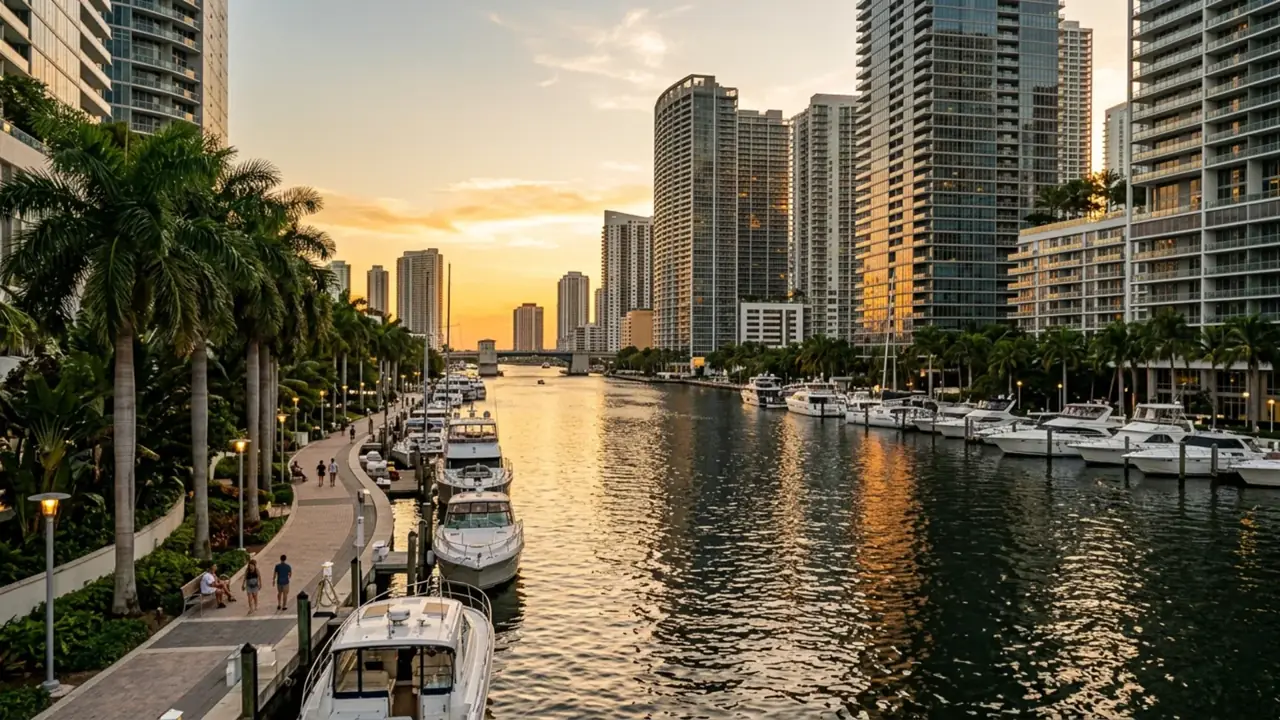 AI illustration of Downtown Miami