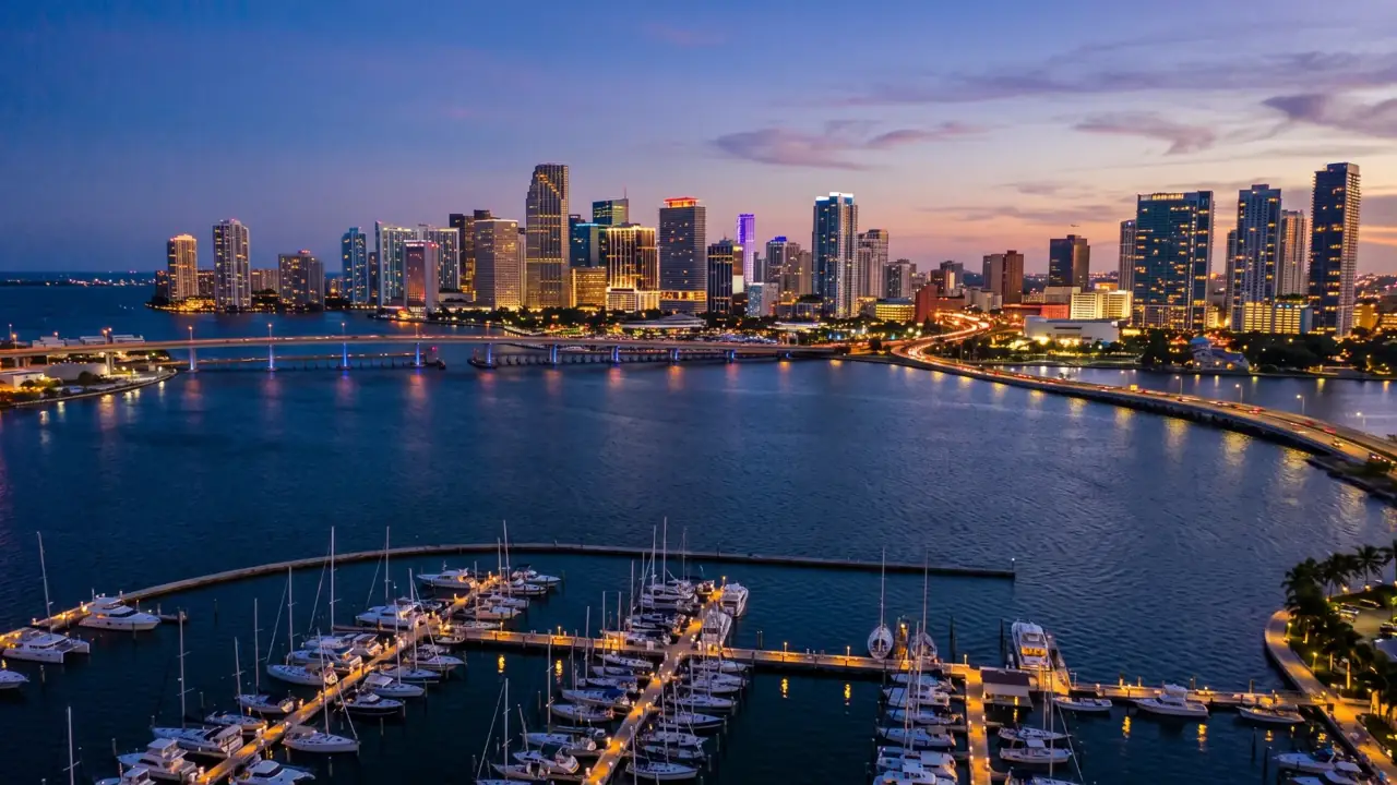 AI illustration of Downtown Miami
