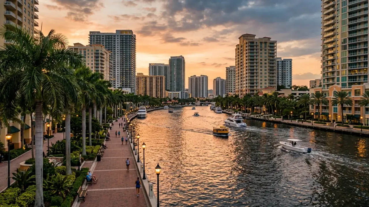 AI illustration of Fort Lauderdale