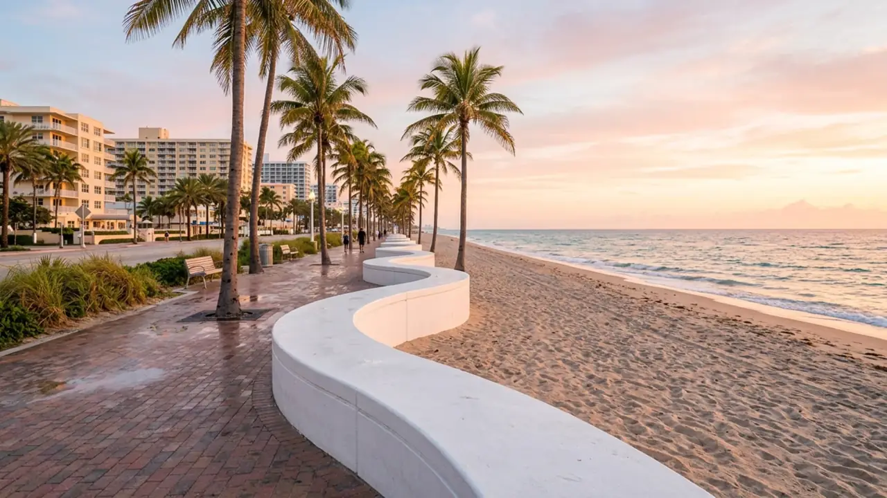 AI illustration of Fort Lauderdale