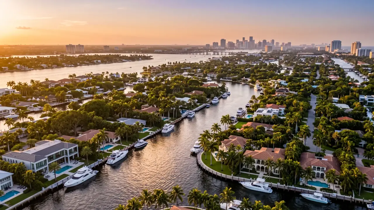 AI illustration of Fort Lauderdale