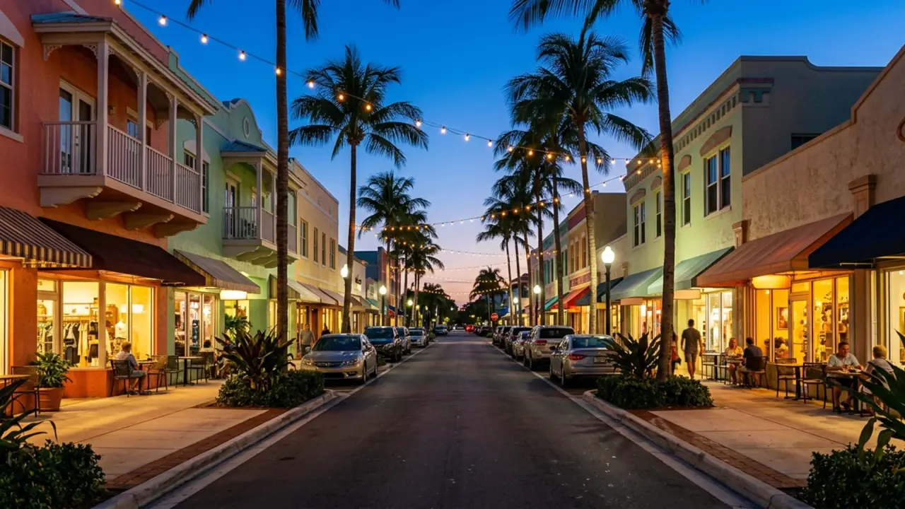 AI illustration of Lake Worth Beach