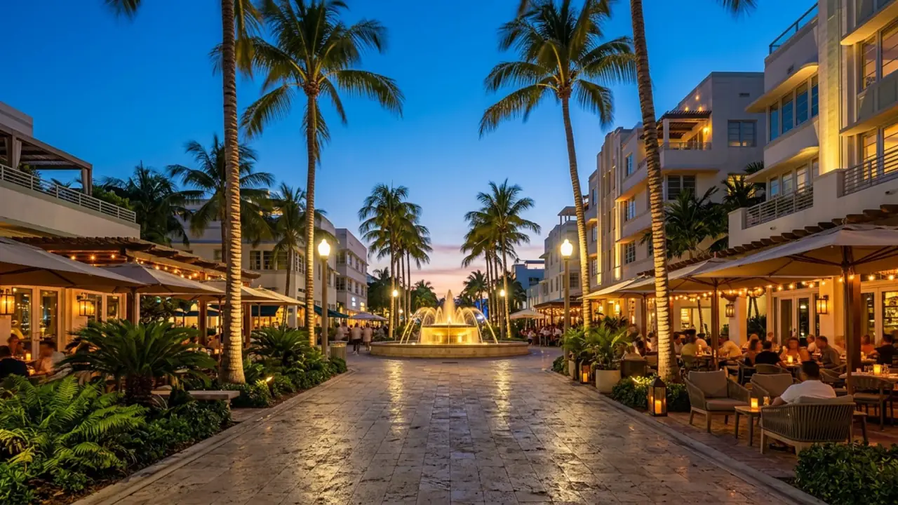 AI illustration of Miami Beach
