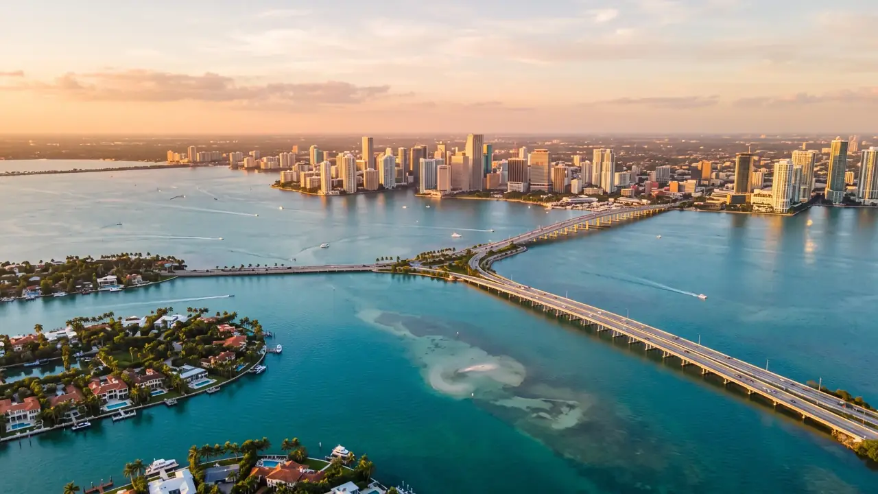 AI illustration of Miami-Dade County