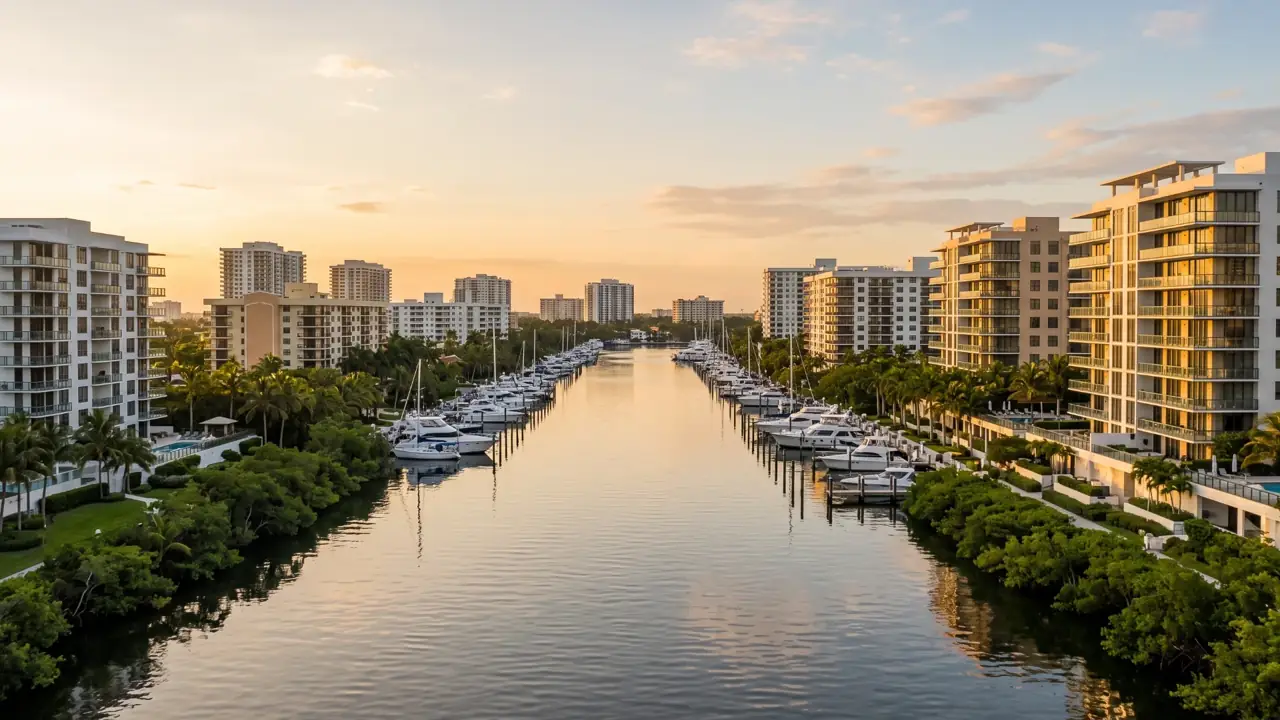 AI illustration of North Miami Beach