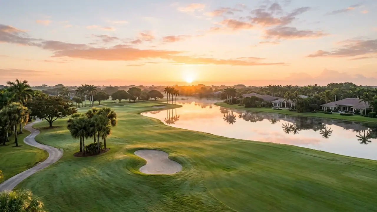 AI illustration of Palm Beach Gardens