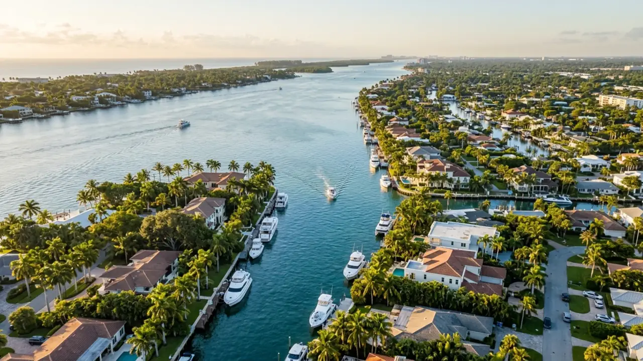 AI illustration of Pompano Beach