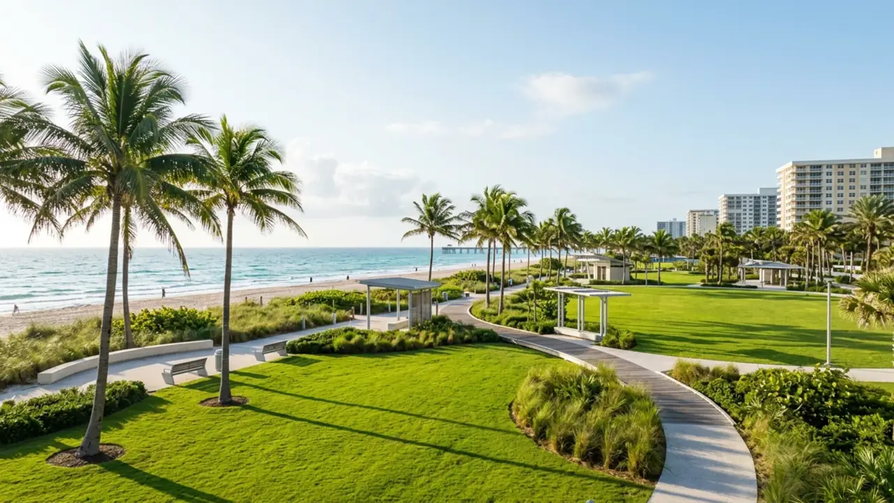 AI illustration of Pompano Beach