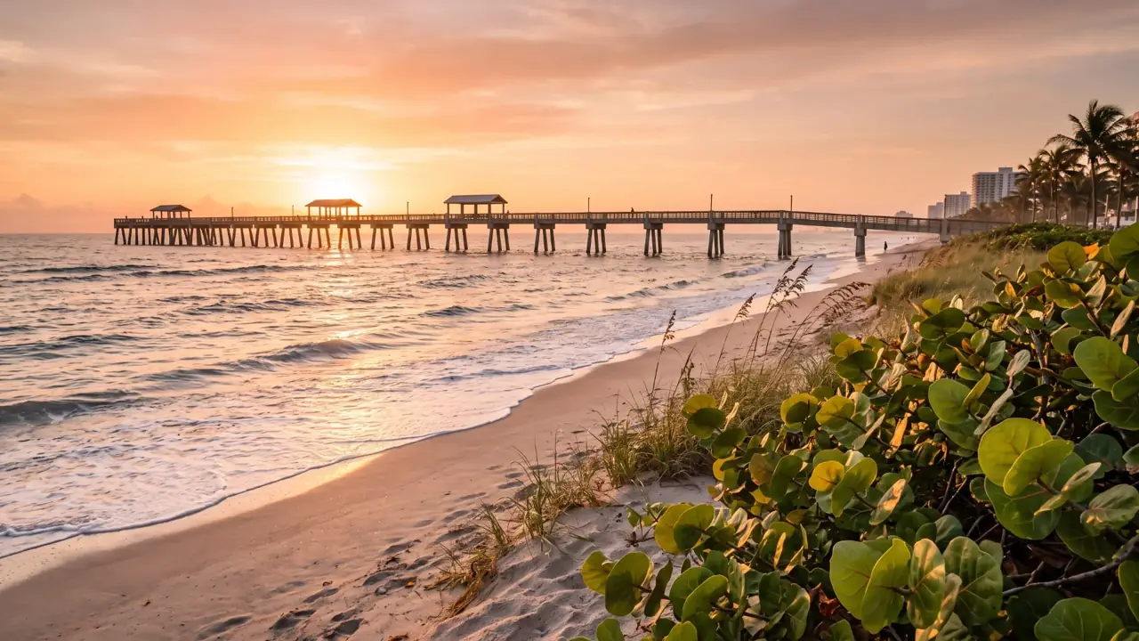 AI illustration of Pompano Beach