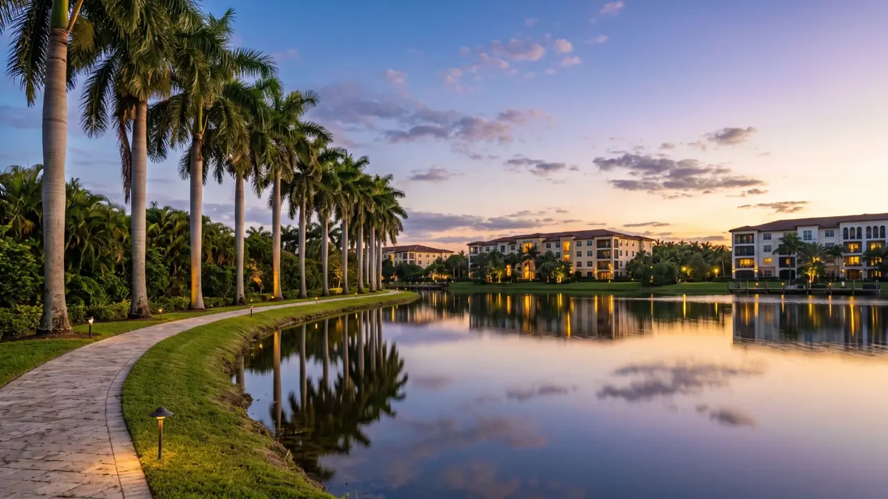 AI illustration of Royal Palm Beach