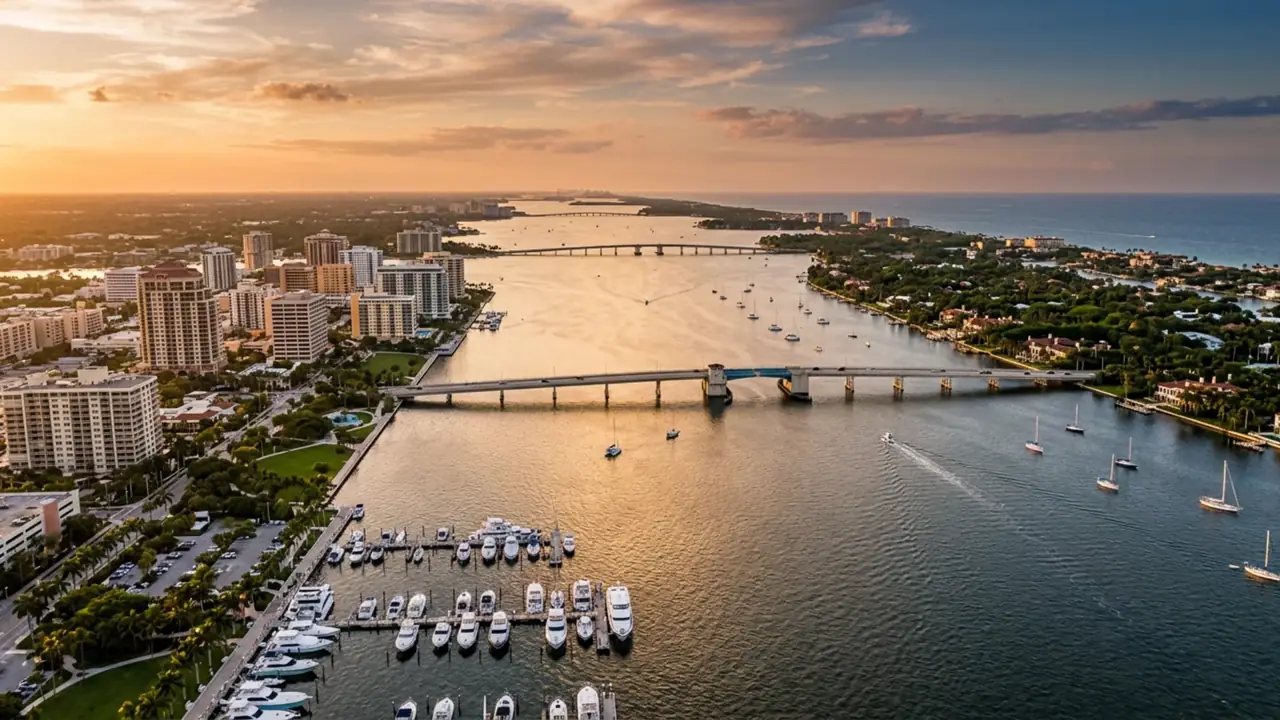 AI illustration of West Palm Beach