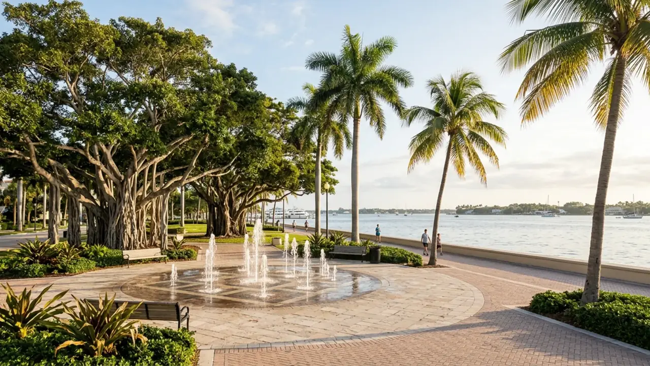 AI illustration of West Palm Beach
