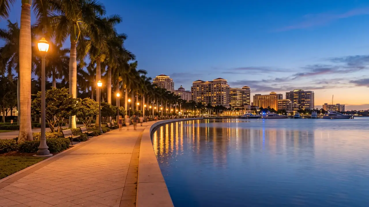 AI illustration of West Palm Beach