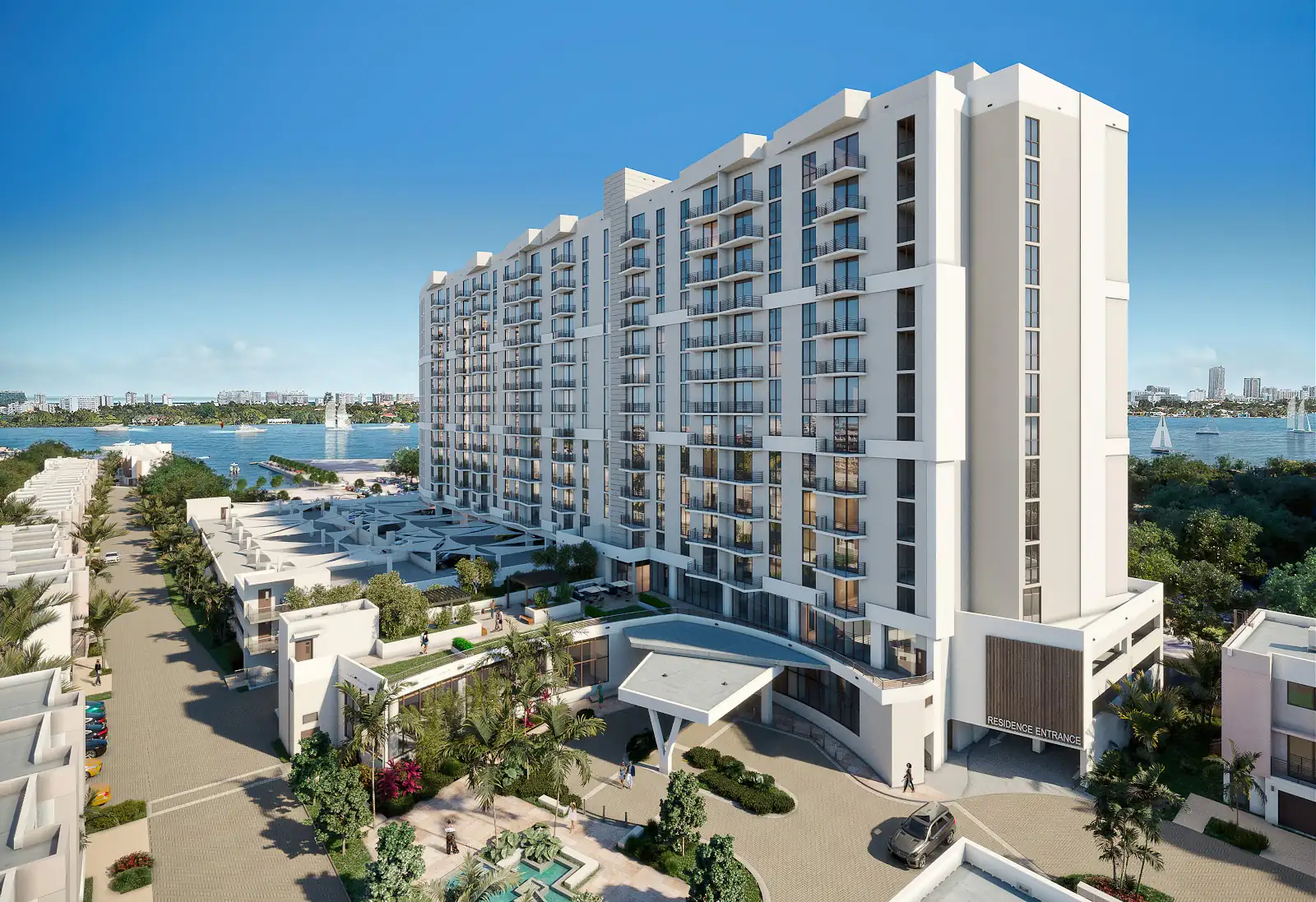 Prédio de apartamentos Biscayne Shores em North Miami