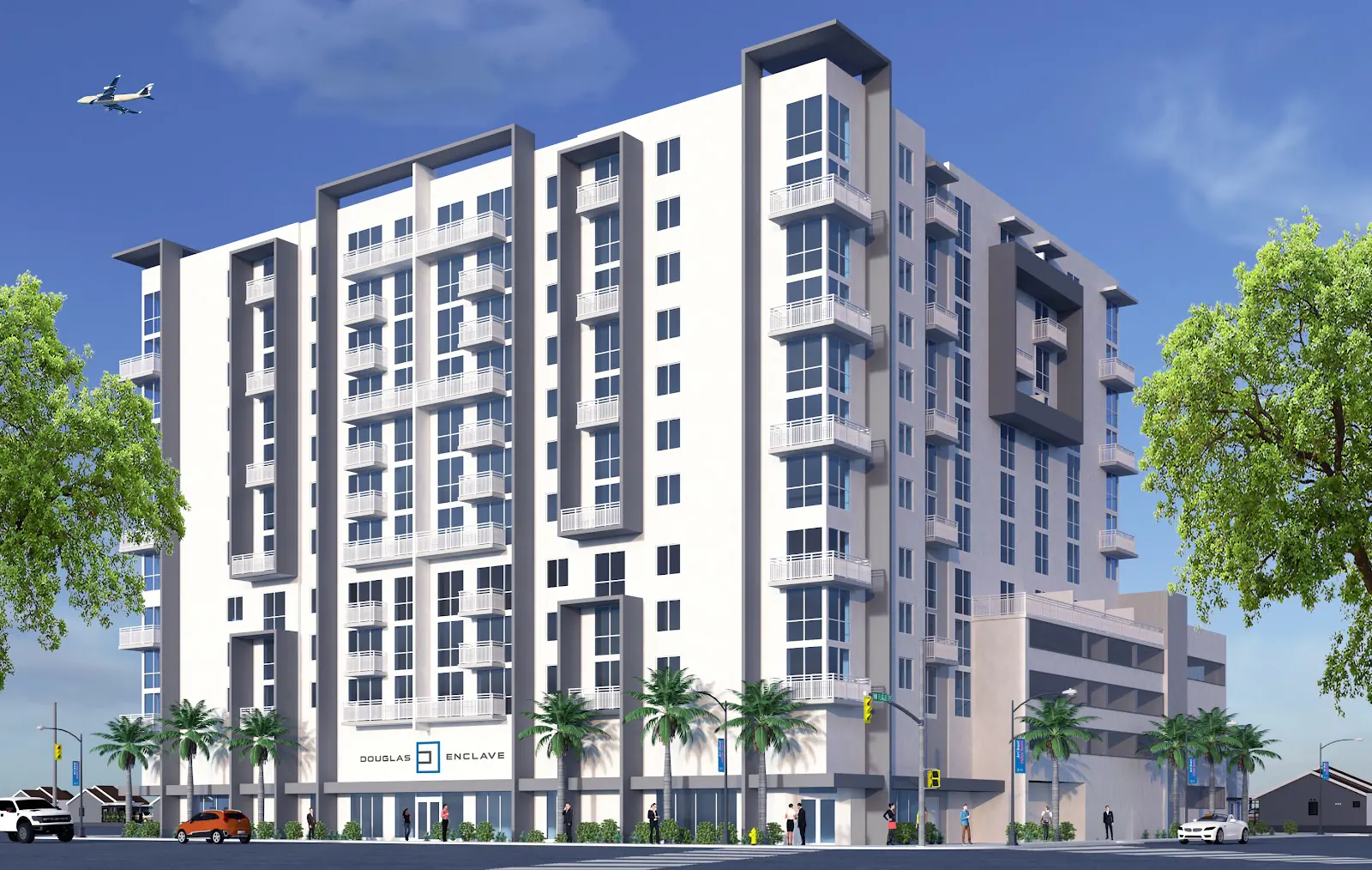 Render de Douglas Enclave en Little Havana, Miami