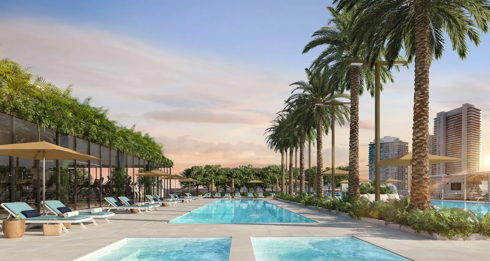 Piscina de Forma Miami en Edgewater, Miami