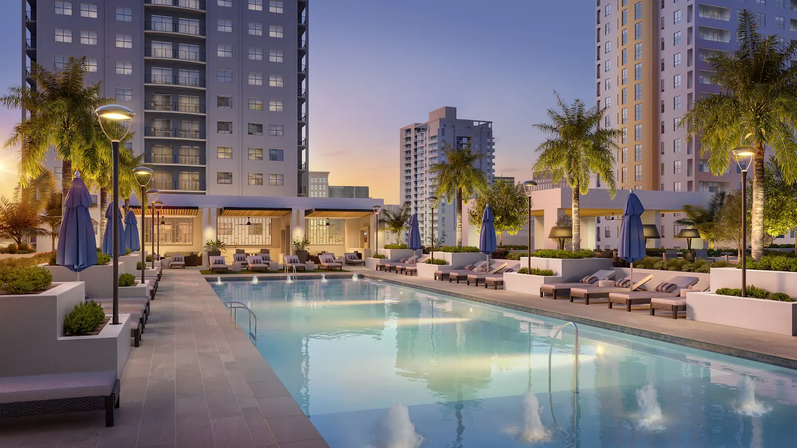 Piscina de Hanover Riverwalk en Fort Lauderdale
