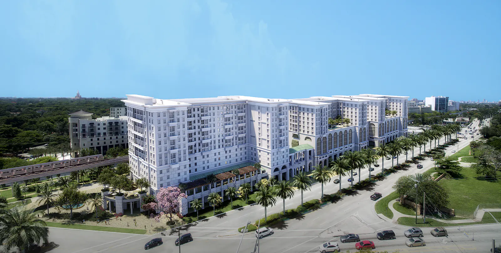 Edificio de apartamentos Life Time Living at Gables Station en Coral Gables