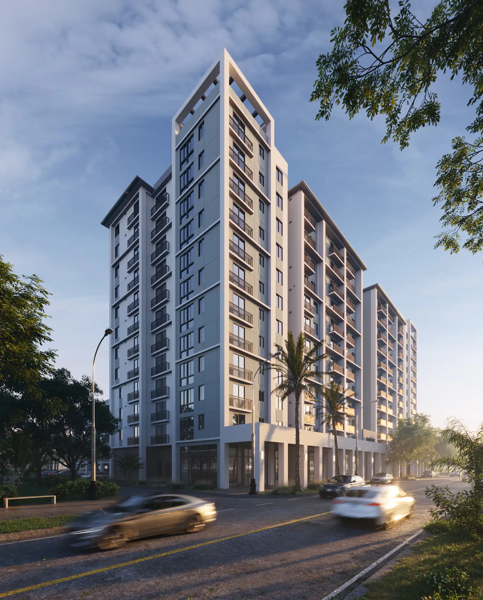 Render de Quail Roost Station en Perrine, Miami