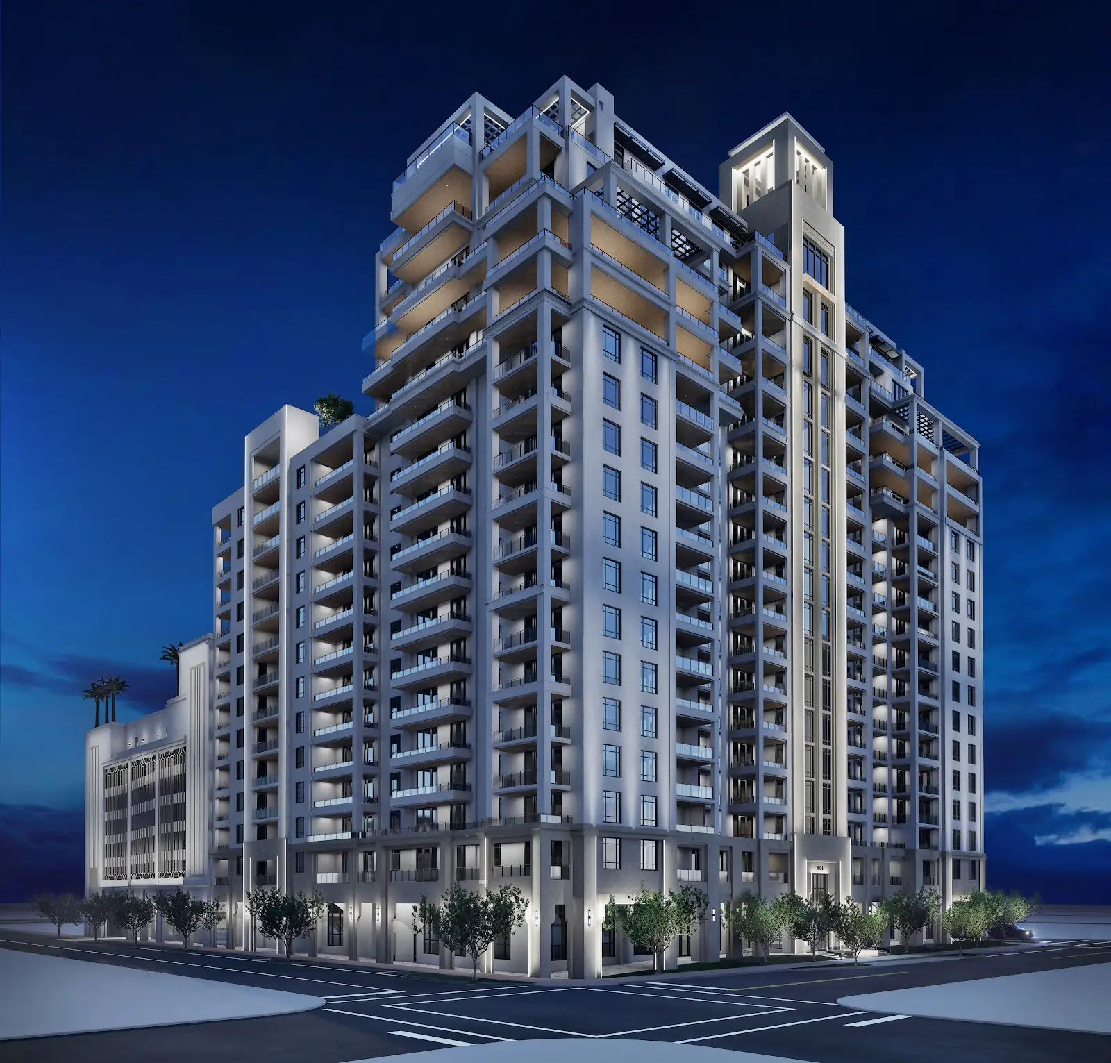 Render de Regency Parc en Coral Gables