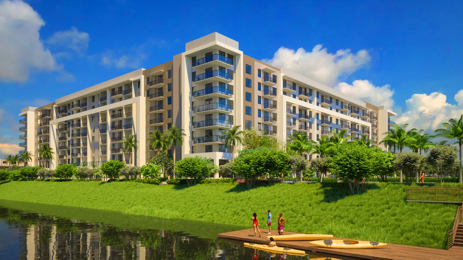 Render de The Sound en West Palm Beach