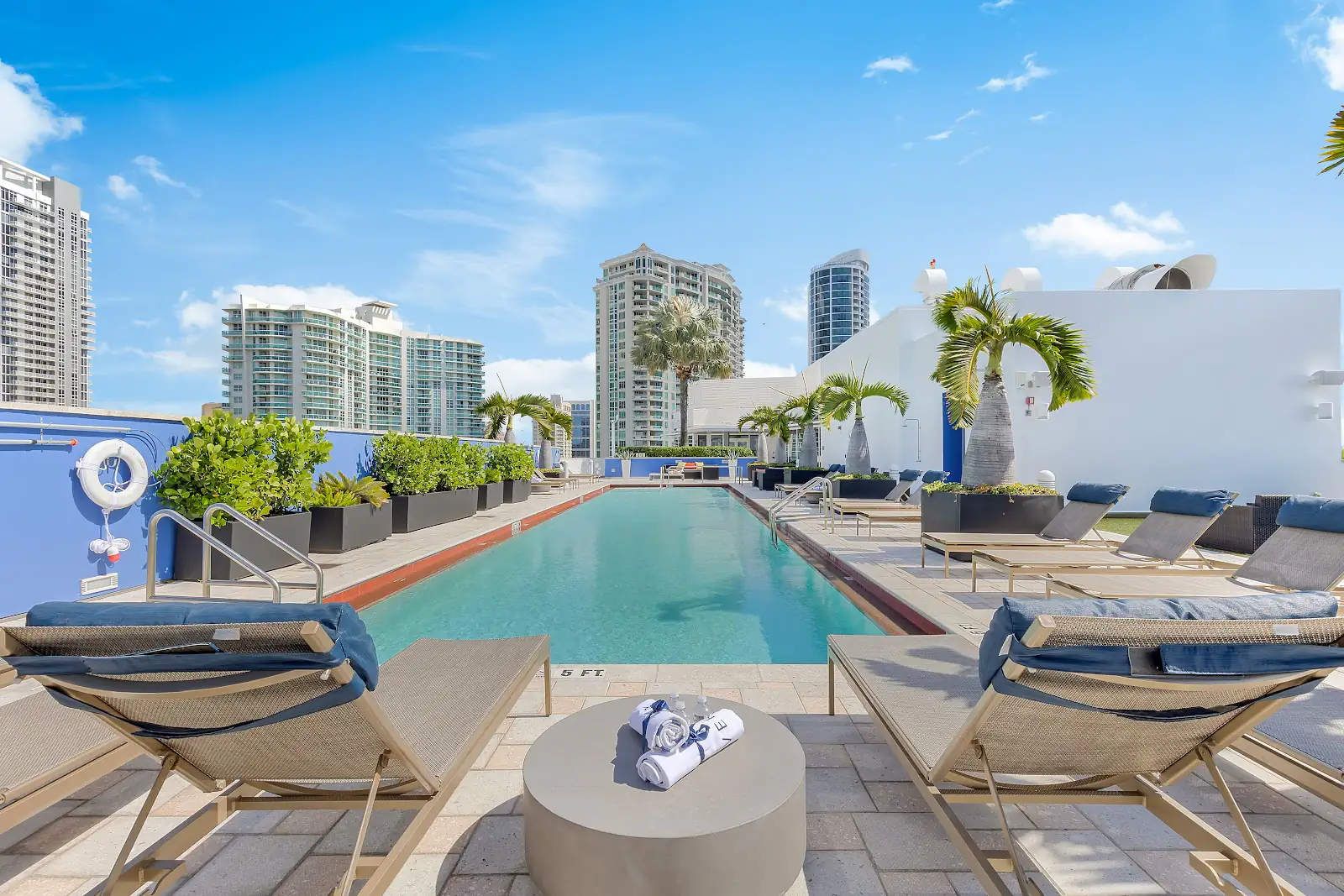 Piscina de Vu New River en Fort Lauderdale